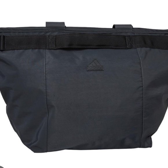 Brand New adidas Black Shopper Bag; UNISEX - Picture 4 of 8